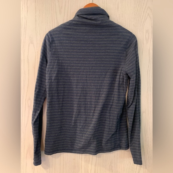 Cabi Turtle Neck Striped Shirt - Picture 3 of 5